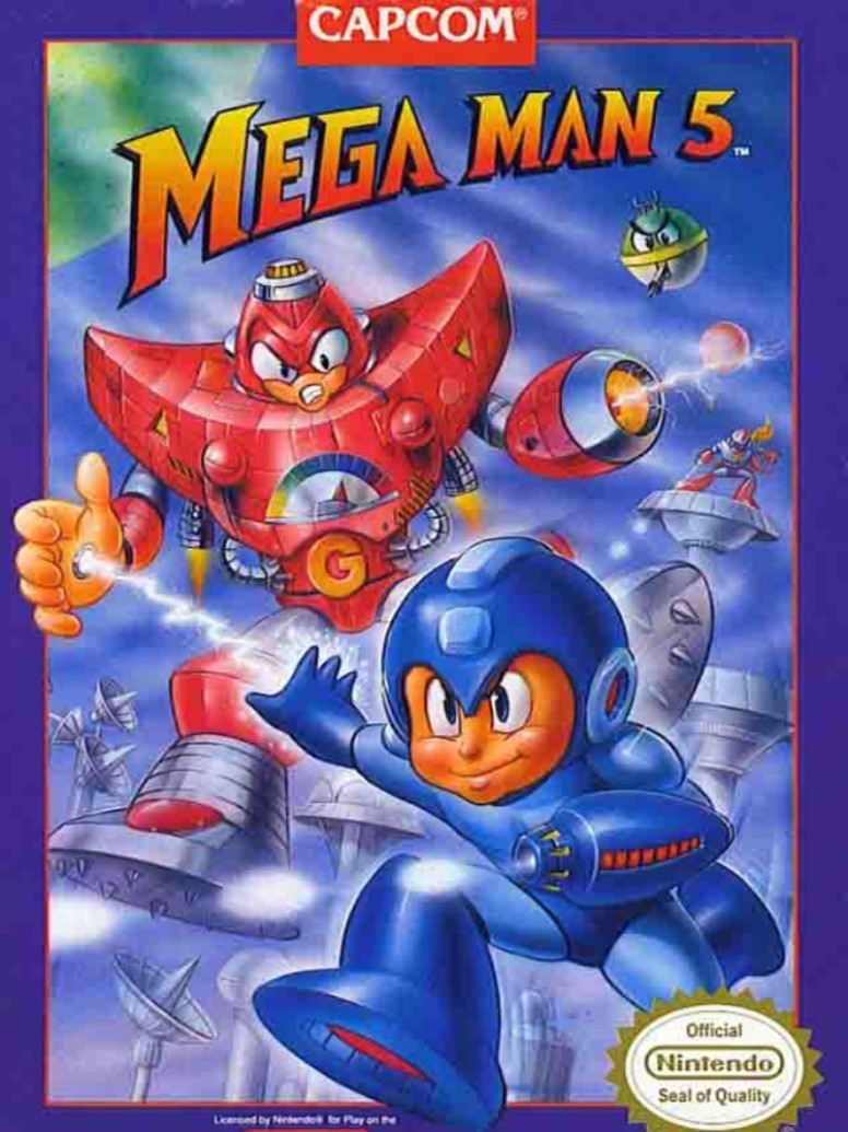Esta quinta parte de la serie Mega Man está disponible en el Virtual Console por tan solo $4.99.