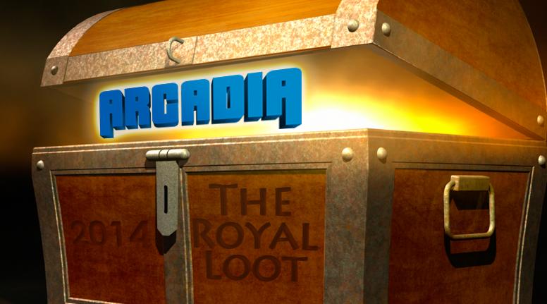 Conoce los premios de la final de Arcadia 2014: El Royal Loot. 