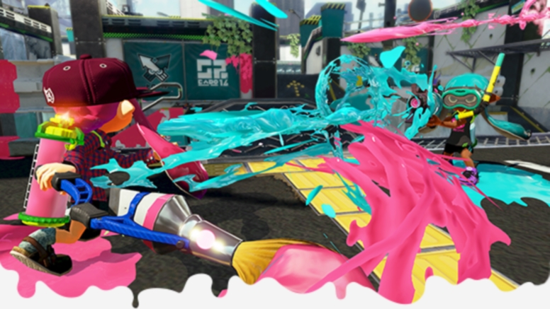 Splatoon Battle Screen Example