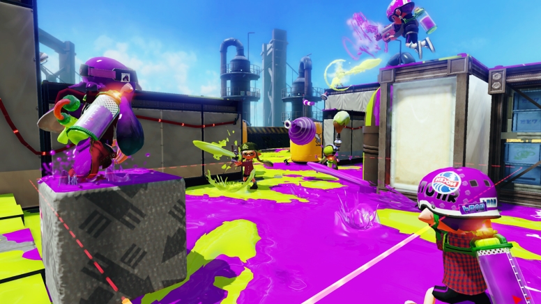 Splatoon Splat Zones Example