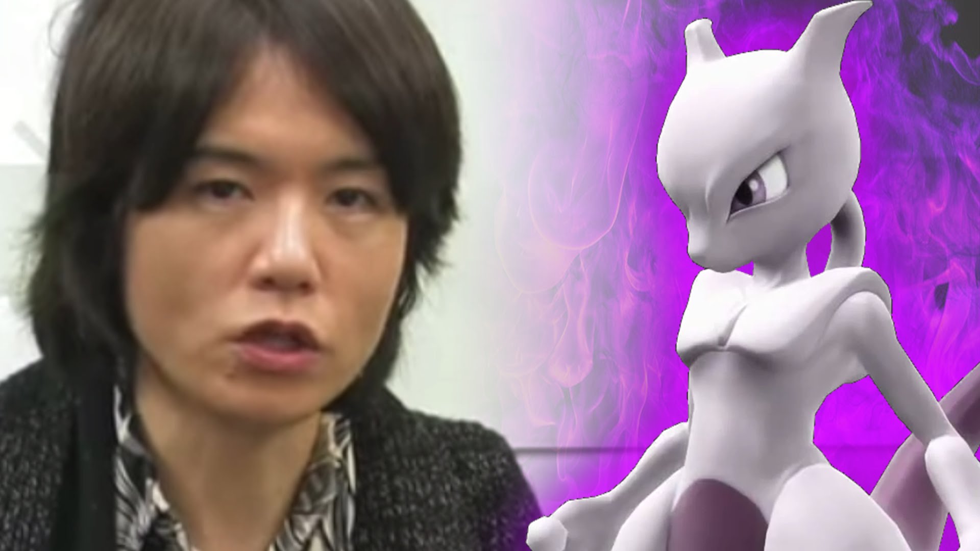 Masahiro Sakurai (Super Smash Bros) habla sobre el DLC de Mewtwo.