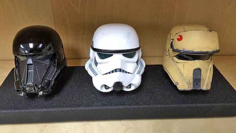 Star Wars Rogue One helmets