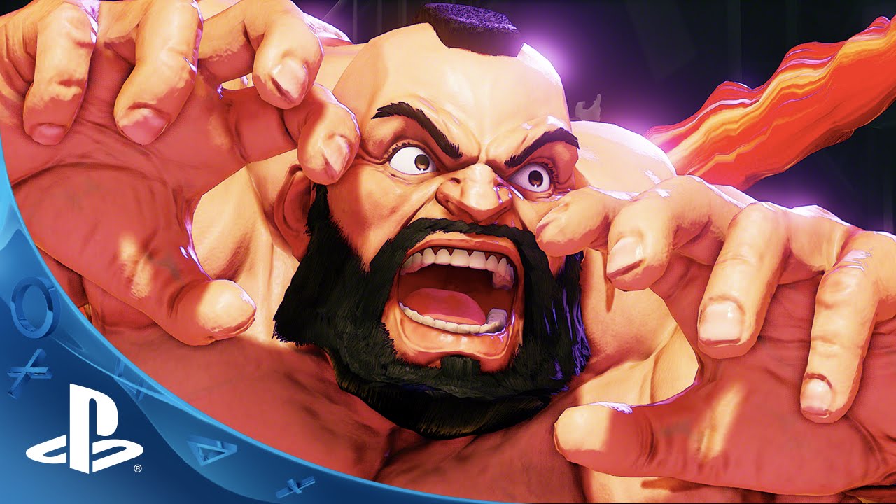 Zangief es revelado para Street Fighter V