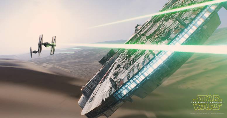 Star Wars: The Force Awakens Halcón Milenario