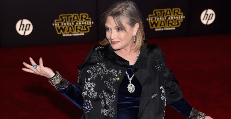 Carrie Fisher The Force Awakens