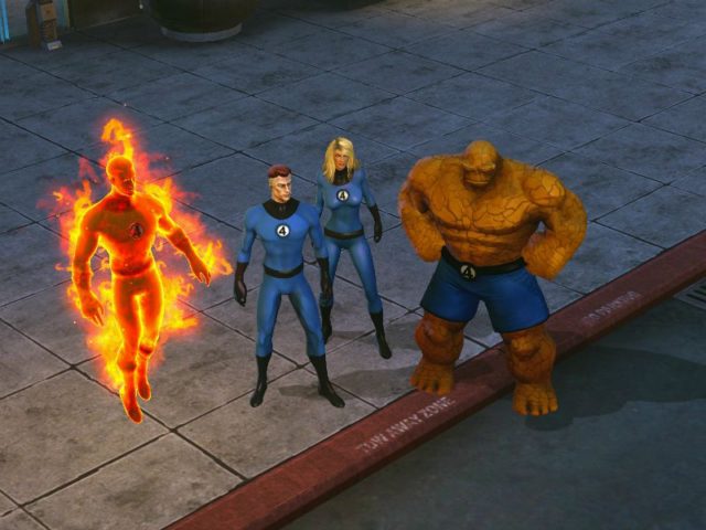marvel heroes fantastic four
