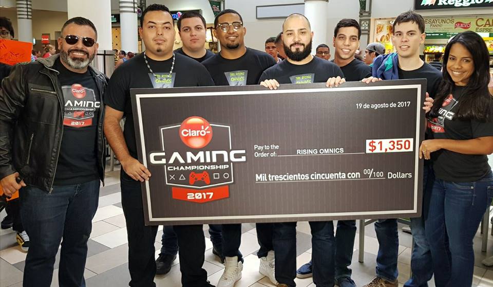 Claro Gaming Championship Segundo lugar- Rising Omnics