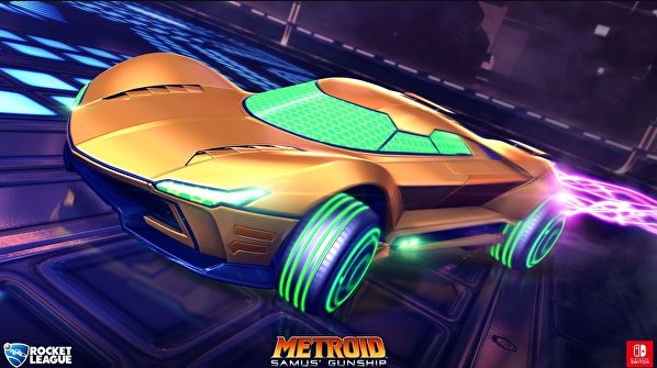 rocket league mario samus