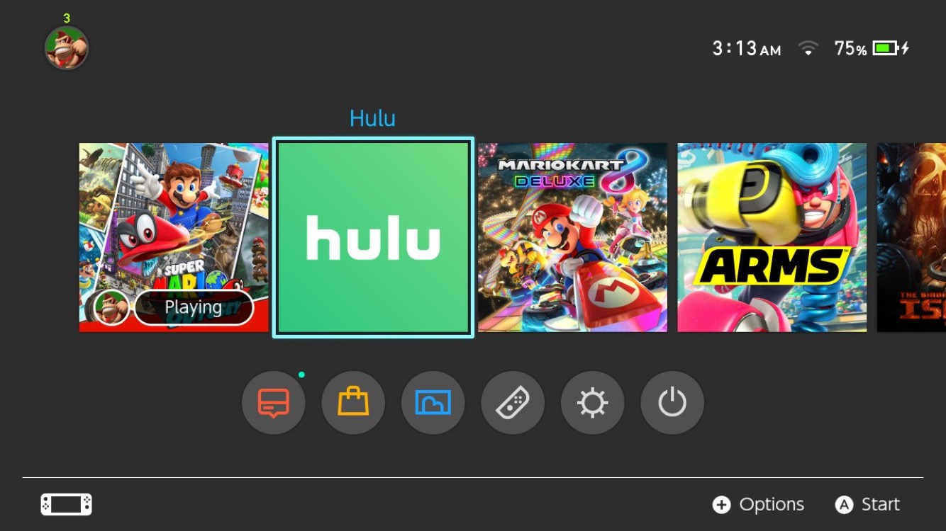 hulu nintendo switch
