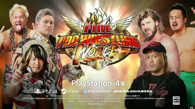 NJPW fire pro-wrestling