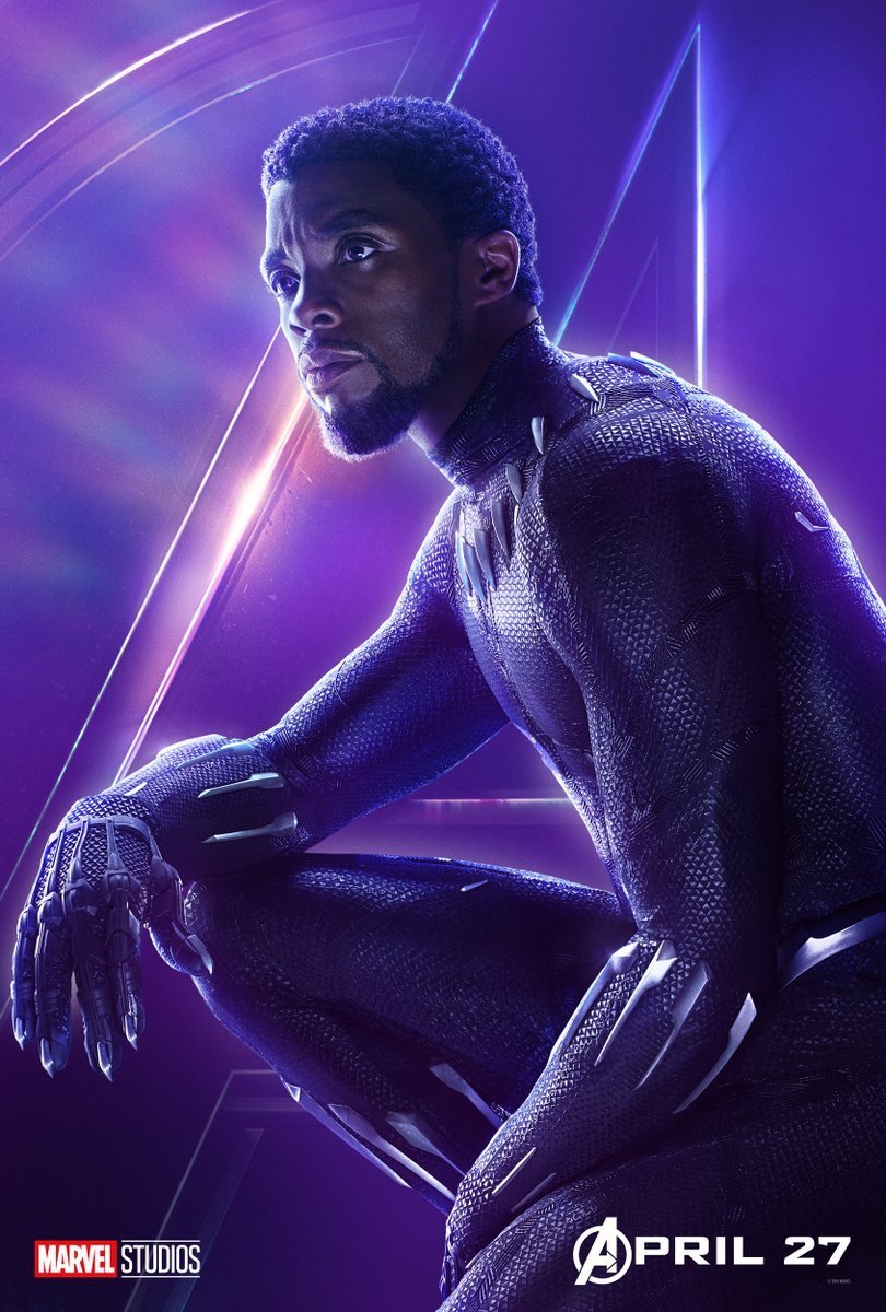 avengers infinity war poster black panther