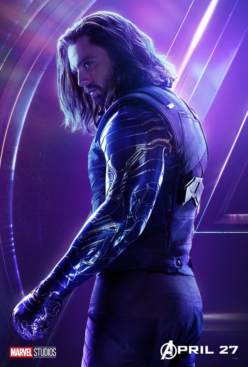avengers infinity war poster bucky