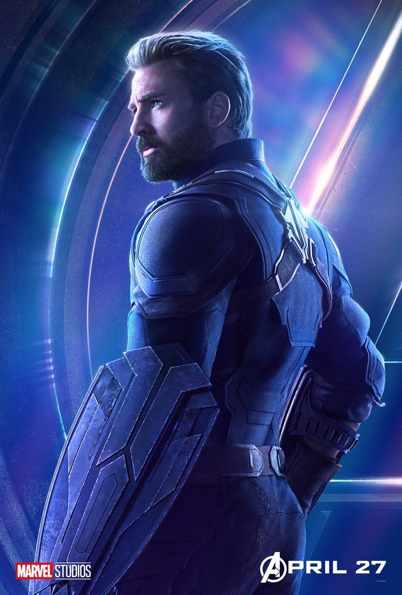 avengers infinity war poster captain america