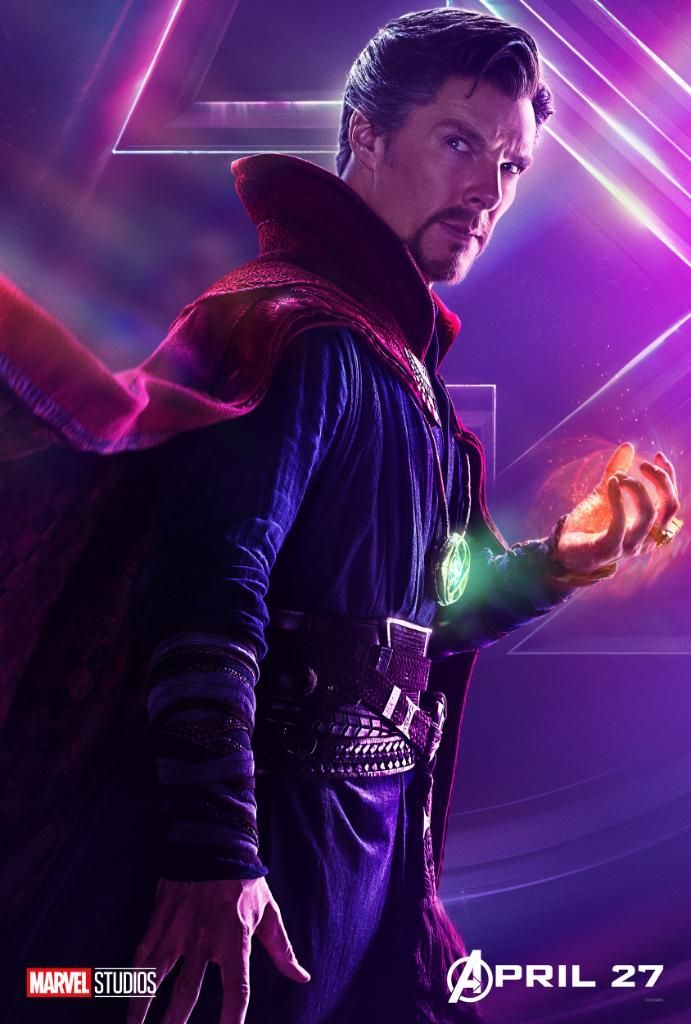 avengers infinity war poster doctor strange