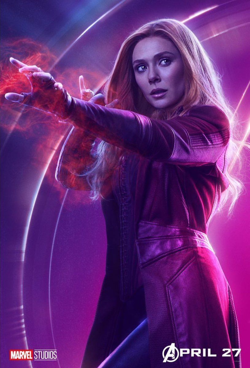 avengers infinity war poster scarlet witch