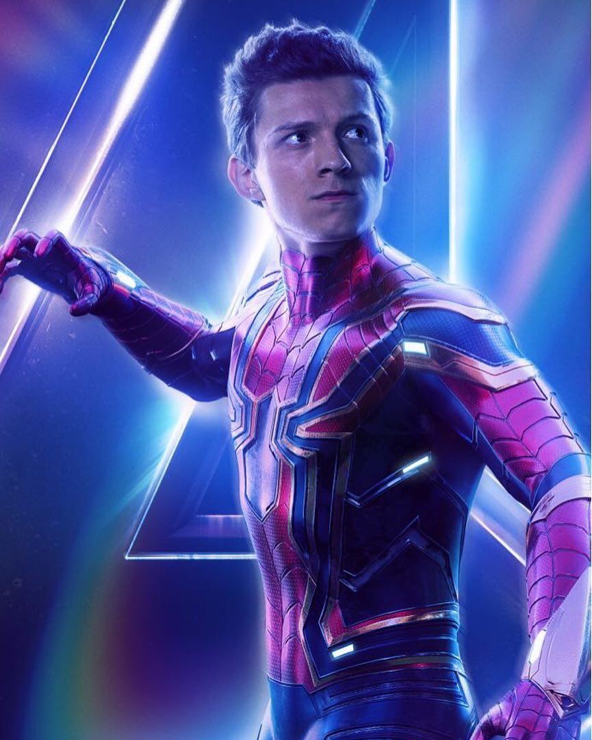 avengers infinity war poster spider-man