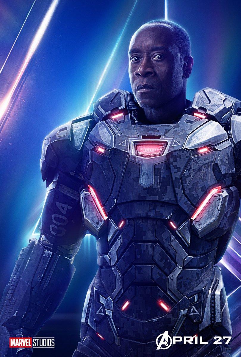 avengers infinity war poster war machine