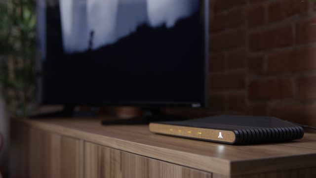 atari Wood with TV