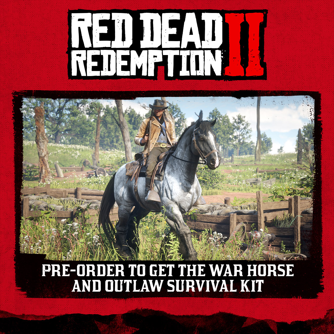 red dead redemption 2 preorder