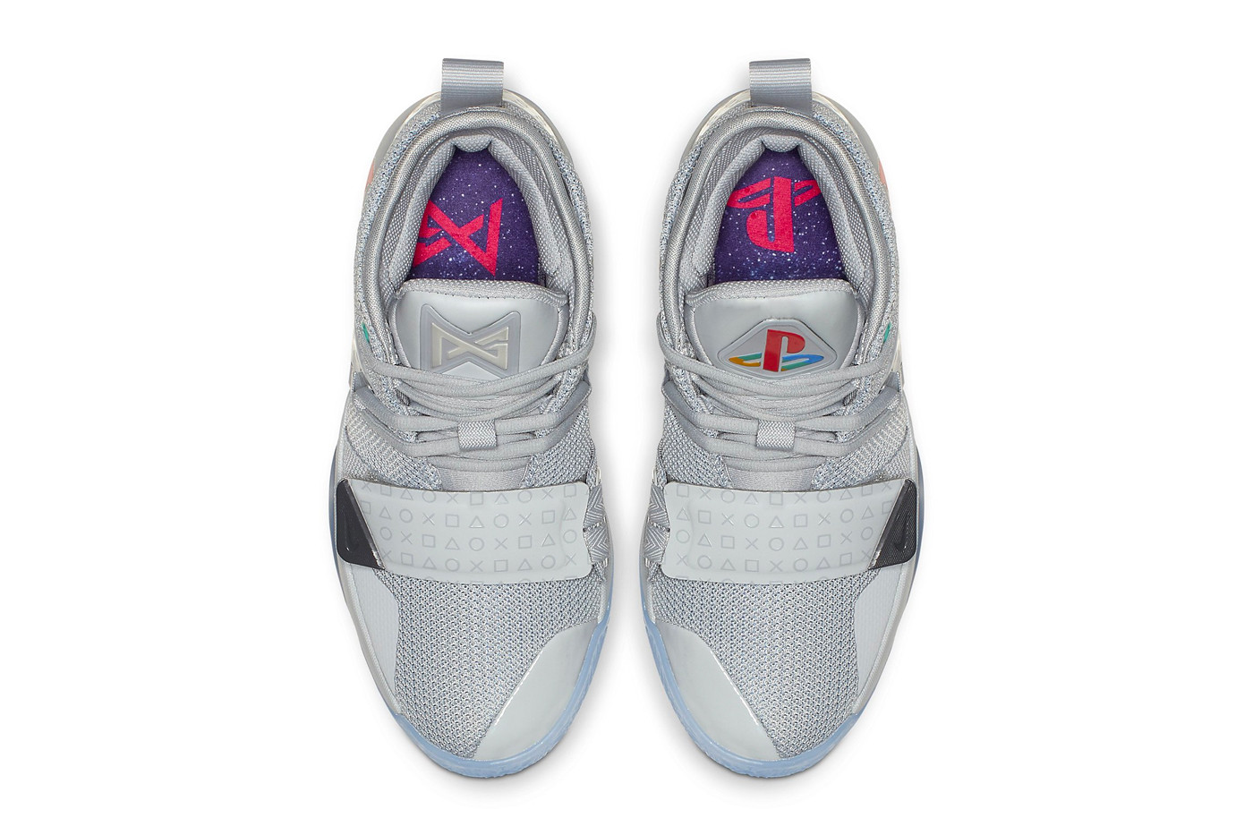 paul george nike PG 2-5 sony playstation grey 3