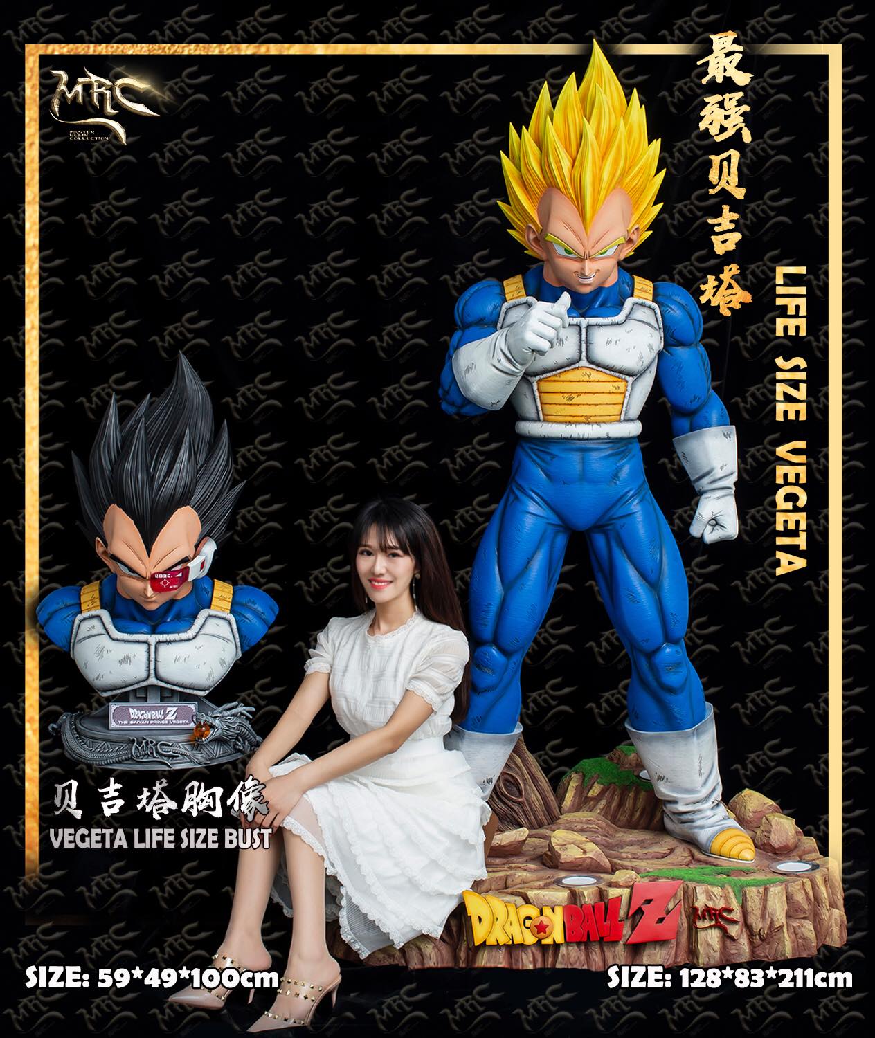 vegeta dragon ball statue 0