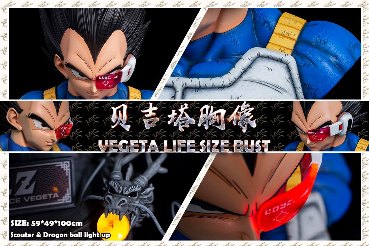 vegeta dragon ball statue 6