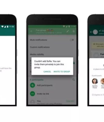 Disponible ya más control para grupos en WhatsApp